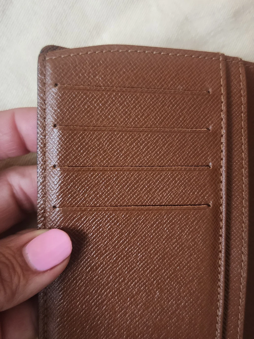 Louis Vuitton Monogram Small Wallet in Brown
